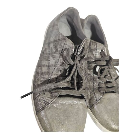 COLE HAAN Grand Crosscourt Magnet Pixie Gray Suede Sneakers - Size 7 1/2 - Picture 6 of 10